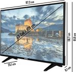 Telefunken Smart TV 43 Inch QU43K800 QLED TV/Smart TV (4K UHD, HDR Dolby Vision, Triple Tuner, Bluetooth, WLAN, Netflix, etc.) - Includes 6 Months HD+ [Energy Class F] - Image 3