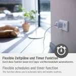 Brennenstuhl Super Solid Power Strip, 1294850 [Energy Class A+] (smart Wi-Fi outlet compatible with Alexa and Google Assistant, no hub required, smart socket with timer switch, free app), 1294860 [Energy Class A+] - Image 4
