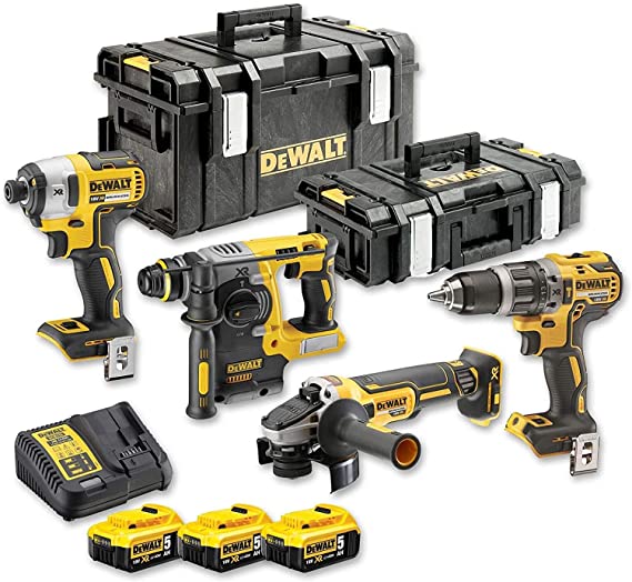 DeWALT Battery Combo Pack (4 Pieces) 