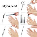 marQus Solingen Germany Manicure Set 6 Pieces Full Nail Set Blue - Image 2