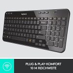 Logitech K360 wireless keyboard (German keyboard layout, QWERTZ) black - Image 5