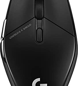 Logitech G 303 Shroud Edition Wireless Gaming Mouse – LIGHTSPEED Wireless – HERO 25K – 25,600 DPI – 75g – 5 Buttons – PC – Black