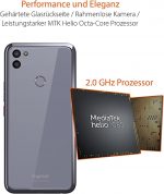 Gigaset GS5 Smartphone - Made in Germany - 48MP Camera System - Long-lasting 4500 mAh Replacement Battery - Tempered Glass Back - Wireless Charging - 4GB RAM + 128GB Memory - Android 11 - Light Purple - Image 3