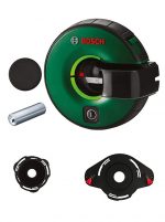 Bosch Line Laser Atino (1.5 m working range, horizontal or vertical levelling, integrated measuring tape, in cardboard box)