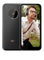 Gigaset GX6 Outdoor Smartphone 5G - Military Standard - Dust & Waterproof IP68 - 6.6 Inch FHD+ Display with Corning Gorilla Glass - 128GB + 6GB RAM - 50MP Camera - Fast Charge - Android 12, Titanium Black