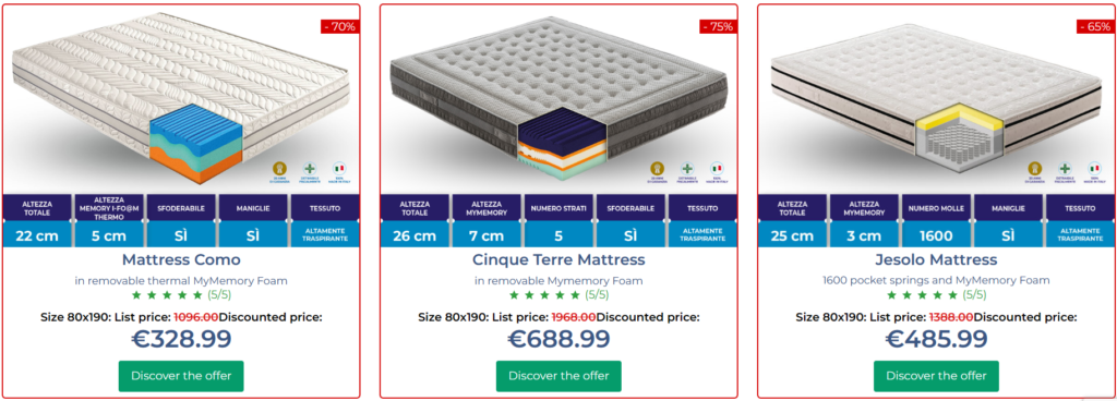 italian mattresses