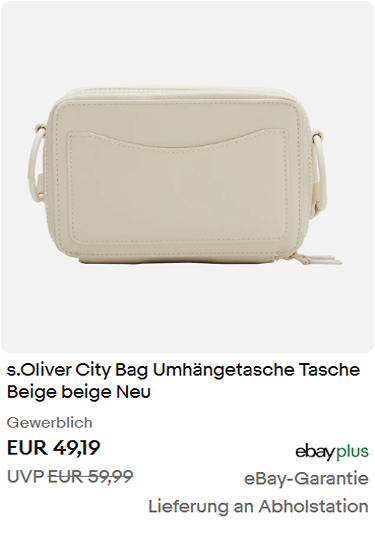 s.Oliver Tasche