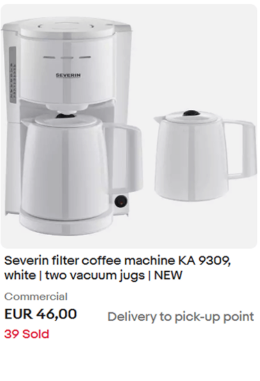 severin coffee machine