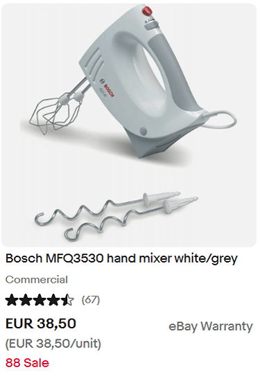 bosch hand mixer