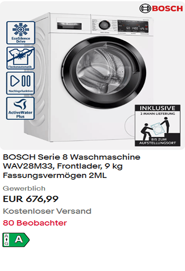 waschmaschine bosch