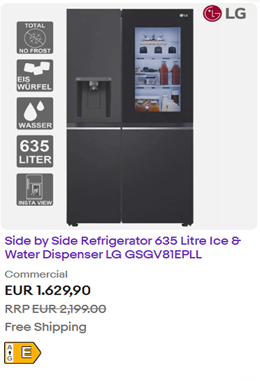 refrigerator LG