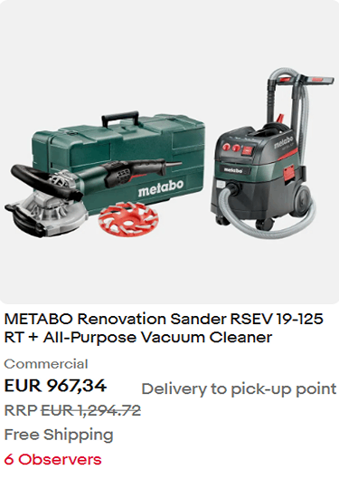 METABO INDUSTRIAL TOOLS OUTLET