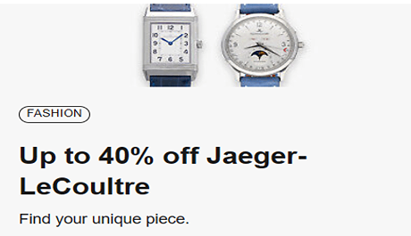 Jaeger LeCoultre watches