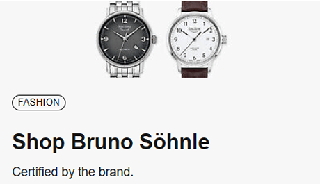 Bruno Söhnle watches