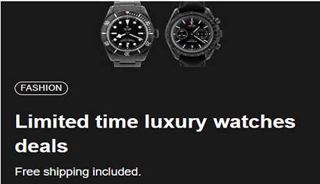 luxury watches deals