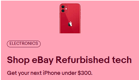 ebay refurbished tech