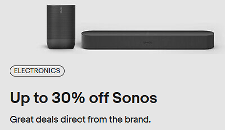 Sonos discounts off