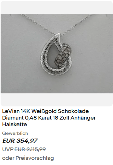 Le Vian halskette