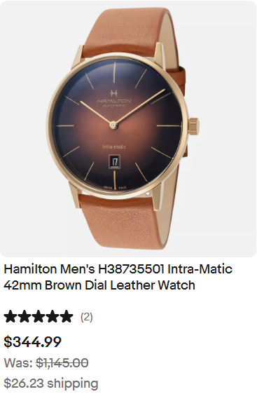 hamilton watches