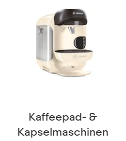 kaffeepad und kapselmaschinen