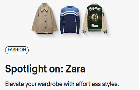 Fashion Zara Outlet ebay