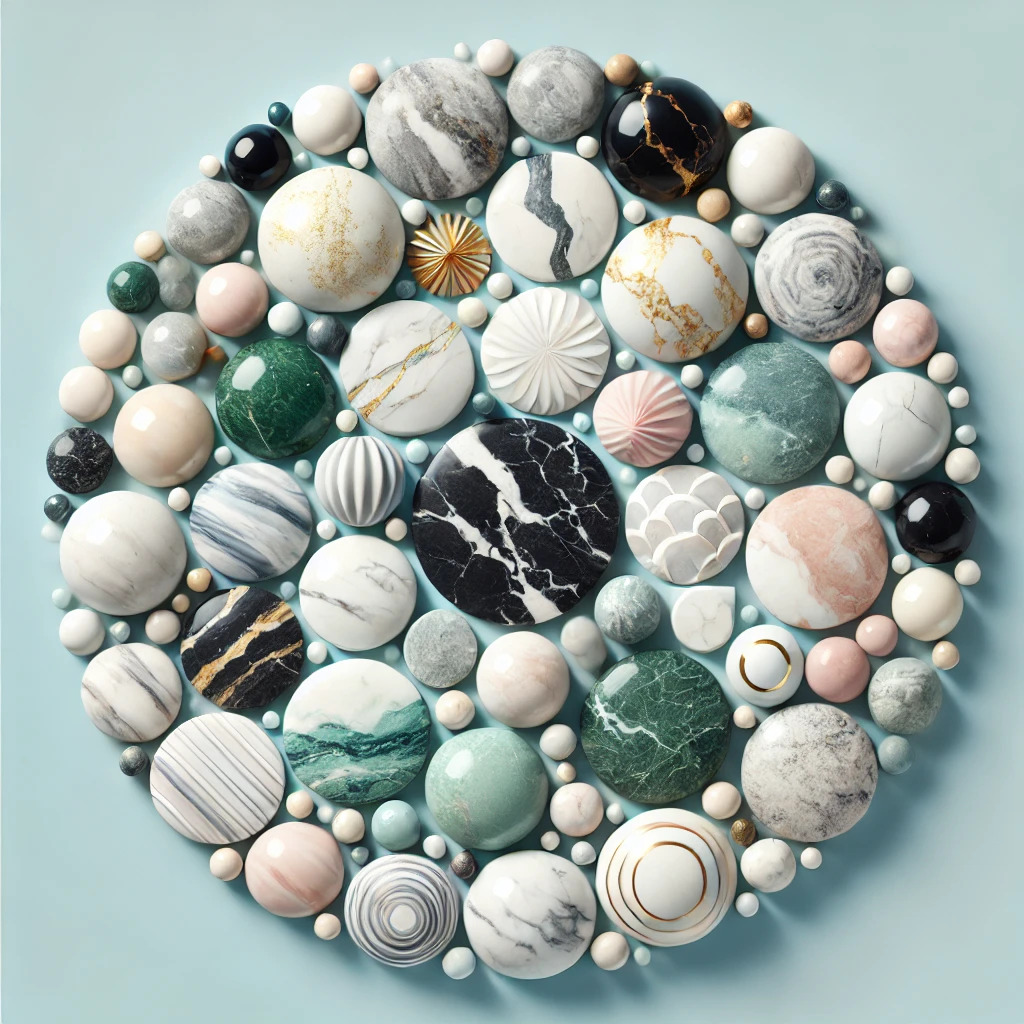 different-kinds-of-marble-stones-each-with-unique-colors-and-patterns-such-as-white-with-gray-veins-black-with-gold-specks