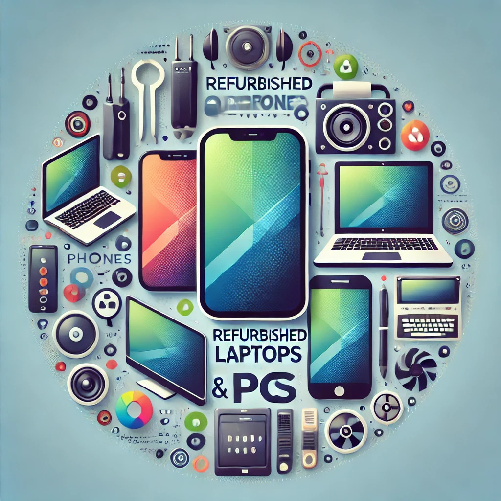 elements-representing-refurbished-phones-laptops-and-PCs.-Include-icons-of-a-smartphone-a-laptop-and-a-desktop-compute