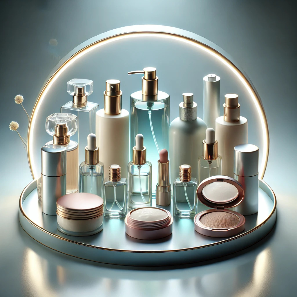 refined-and-organized-arrangement-of-personal-care-products-beauty-products-and-a-perfume-bottle.-The-products