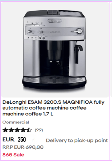 coffee machine