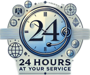 24 hours at your service