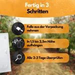 Apfelwickler Falle - 3 Stück - Mit Schnur - Zum Monitoring - Image 3